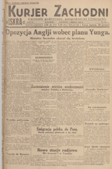 Kurjer Zachodni Iskra : dziennik polityczny, gospodarczy i literacki. R.20, 1929, nr 210