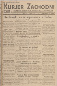 Kurjer Zachodni Iskra : dziennik polityczny, gospodarczy i literacki. R.20, 1929, nr 212