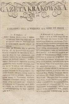 Gazeta Krakowska. 1819, nr 76