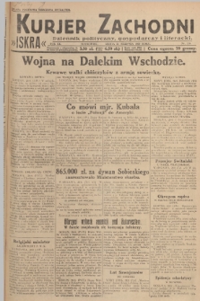 Kurjer Zachodni Iskra : dziennik polityczny, gospodarczy i literacki. R.20, 1929, nr 220