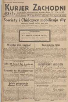 Kurjer Zachodni Iskra : dziennik polityczny, gospodarczy i literacki. R.20, 1929, nr 221