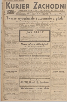 Kurjer Zachodni Iskra : dziennik polityczny, gospodarczy i literacki. R.20, 1929, nr 222