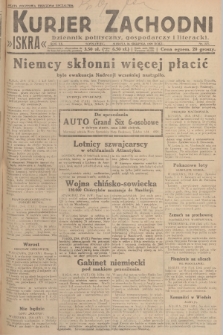 Kurjer Zachodni Iskra : dziennik polityczny, gospodarczy i literacki. R.20, 1929, nr 223