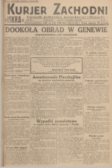 Kurjer Zachodni Iskra : dziennik polityczny, gospodarczy i literacki. R.20, 1929, nr 235