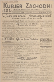 Kurjer Zachodni Iskra : dziennik polityczny, gospodarczy i literacki. R.20, 1929, nr 250