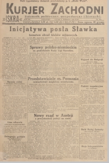 Kurjer Zachodni Iskra : dziennik polityczny, gospodarczy i literacki. R.20, 1929, nr 252