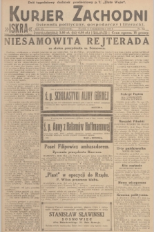 Kurjer Zachodni Iskra : dziennik polityczny, gospodarczy i literacki. R.20, 1929, nr 264