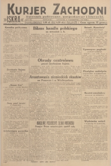 Kurjer Zachodni Iskra : dziennik polityczny, gospodarczy i literacki. R.20, 1929, nr 269