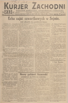 Kurjer Zachodni Iskra : dziennik polityczny, gospodarczy i literacki. R.20, 1929, nr 284
