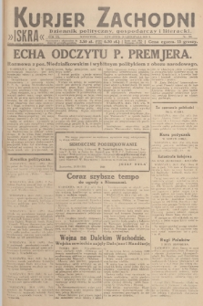 Kurjer Zachodni Iskra : dziennik polityczny, gospodarczy i literacki. R.20, 1929, nr 298