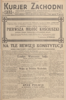 Kurjer Zachodni Iskra : dziennik polityczny, gospodarczy i literacki. R.20, 1929, nr 299
