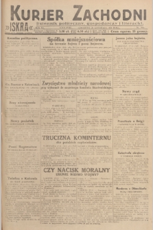 Kurjer Zachodni Iskra : dziennik polityczny, gospodarczy i literacki. R.20, 1929, nr 304