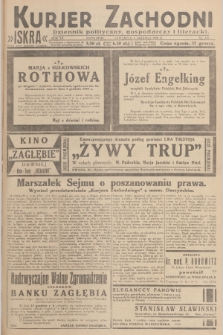 Kurjer Zachodni Iskra : dziennik polityczny, gospodarczy i literacki. R.20, 1929, nr 310