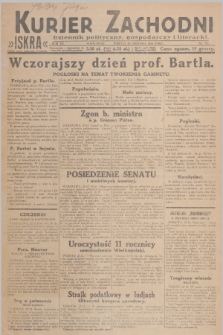 Kurjer Zachodni Iskra : dziennik polityczny, gospodarczy i literacki. R.20, 1929, nr 327