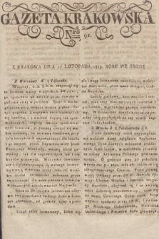 Gazeta Krakowska. 1819, nr 92