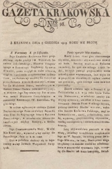 Gazeta Krakowska. 1819, nr 98