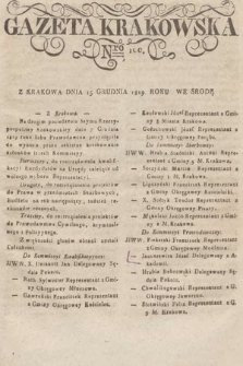 Gazeta Krakowska. 1819, nr 100