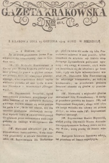 Gazeta Krakowska. 1819, nr 101
