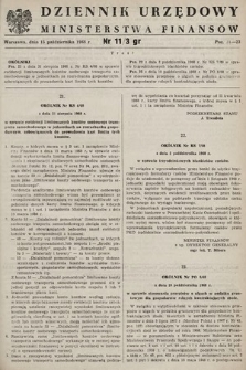 Dziennik Urzędowy Ministerstwa Finansów. 1968, nr 11