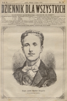 Dziennik dla Wszystkich : czasopismo illustrowane. R.2, 1879, nr 71