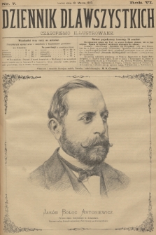 Dziennik dla Wszystkich : czasopismo illustrowane. R.6, 1883, nr 7