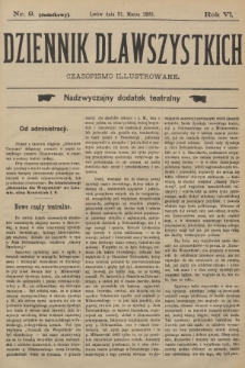 Dziennik dla Wszystkich : czasopismo illustrowane. R.6, 1883, nr 9