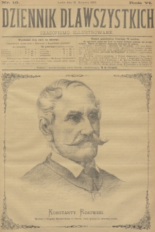 Dziennik dla Wszystkich : czasopismo illustrowane. R.6, 1883, nr 10
