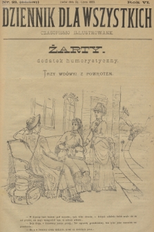 Dziennik dla Wszystkich : czasopismo illustrowane. R.6, 1883, nr 21