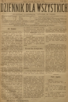 Dziennik dla Wszystkich : czasopismo illustrowane. R.3, 1880, nr 7