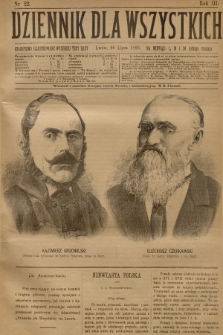 Dziennik dla Wszystkich : czasopismo illustrowane. R.3, 1880, nr 22 + dod.