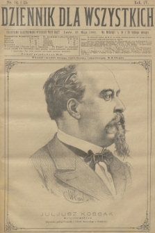 Dziennik dla Wszystkich : czasopismo illustrowane. R.4, 1881, nr 14-15