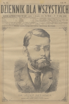 Dziennik dla Wszystkich : czasopismo illustrowane. R.4, 1881, nr 21