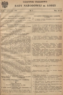 Dziennik Urzędowy Wojewódzkiej Rady Narodowej w Łodzi. 1955, nr 5