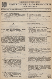 Dziennik Urzędowy Wojewódzkiej Rady Narodowej w Katowicach. 1953, nr 8