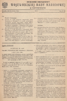 Dziennik Urzędowy Wojewódzkiej Rady Narodowej w Katowicach. 1962, nr 3
