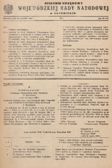 Dziennik Urzędowy Wojewódzkiej Rady Narodowej w Katowicach. 1962, nr 6