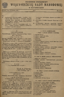 Dziennik Urzędowy Wojewódzkiej Rady Narodowej w Katowicach. 1963, nr 8
