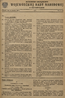 Dziennik Urzędowy Wojewódzkiej Rady Narodowej w Katowicach. 1963, nr 9