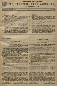 Dziennik Urzędowy Wojewódzkiej Rady Narodowej w Katowicach. 1964, nr 6