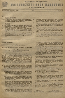 Dziennik Urzędowy Wojewódzkiej Rady Narodowej w Katowicach. 1964, nr 7
