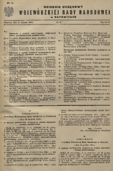 Dziennik Urzędowy Wojewódzkiej Rady Narodowej w Katowicach. 1964, nr 12