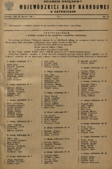 Dziennik Urzędowy Wojewódzkiej Rady Narodowej w Katowicach. 1965, nr 6