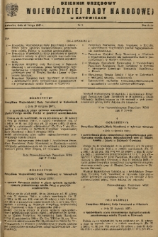 Dziennik Urzędowy Wojewódzkiej Rady Narodowej w Katowicach. 1967, nr 2
