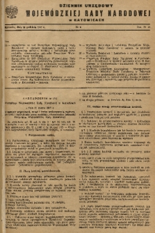 Dziennik Urzędowy Wojewódzkiej Rady Narodowej w Katowicach. 1967, nr 4