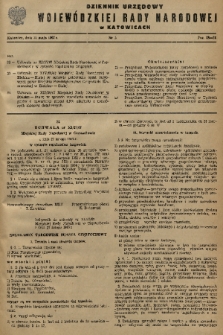 Dziennik Urzędowy Wojewódzkiej Rady Narodowej w Katowicach. 1967, nr 5
