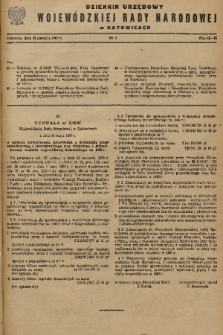 Dziennik Urzędowy Wojewódzkiej Rady Narodowej w Katowicach. 1967, nr 8