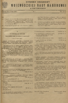 Dziennik Urzędowy Wojewódzkiej Rady Narodowej w Katowicach. 1968, nr 7