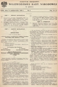 Dziennik Urzędowy Wojewódzkiej Rady Narodowej w Łodzi. 1959, nr 6