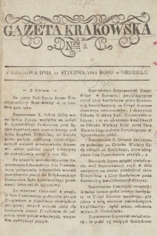 Gazeta Krakowska. 1824, nr 3