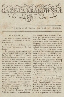 Gazeta Krakowska. 1824, nr 5